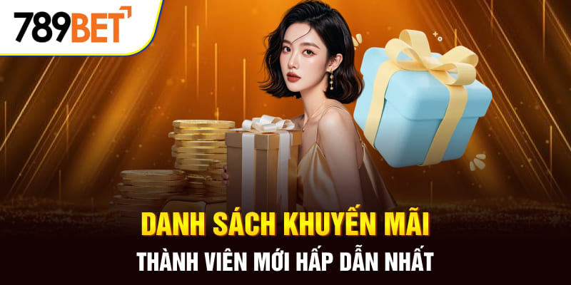 Khuyến Mãi Thành Viên Mới Cực Hấp Dẫn Đang Chờ Bạn Ở 789BET